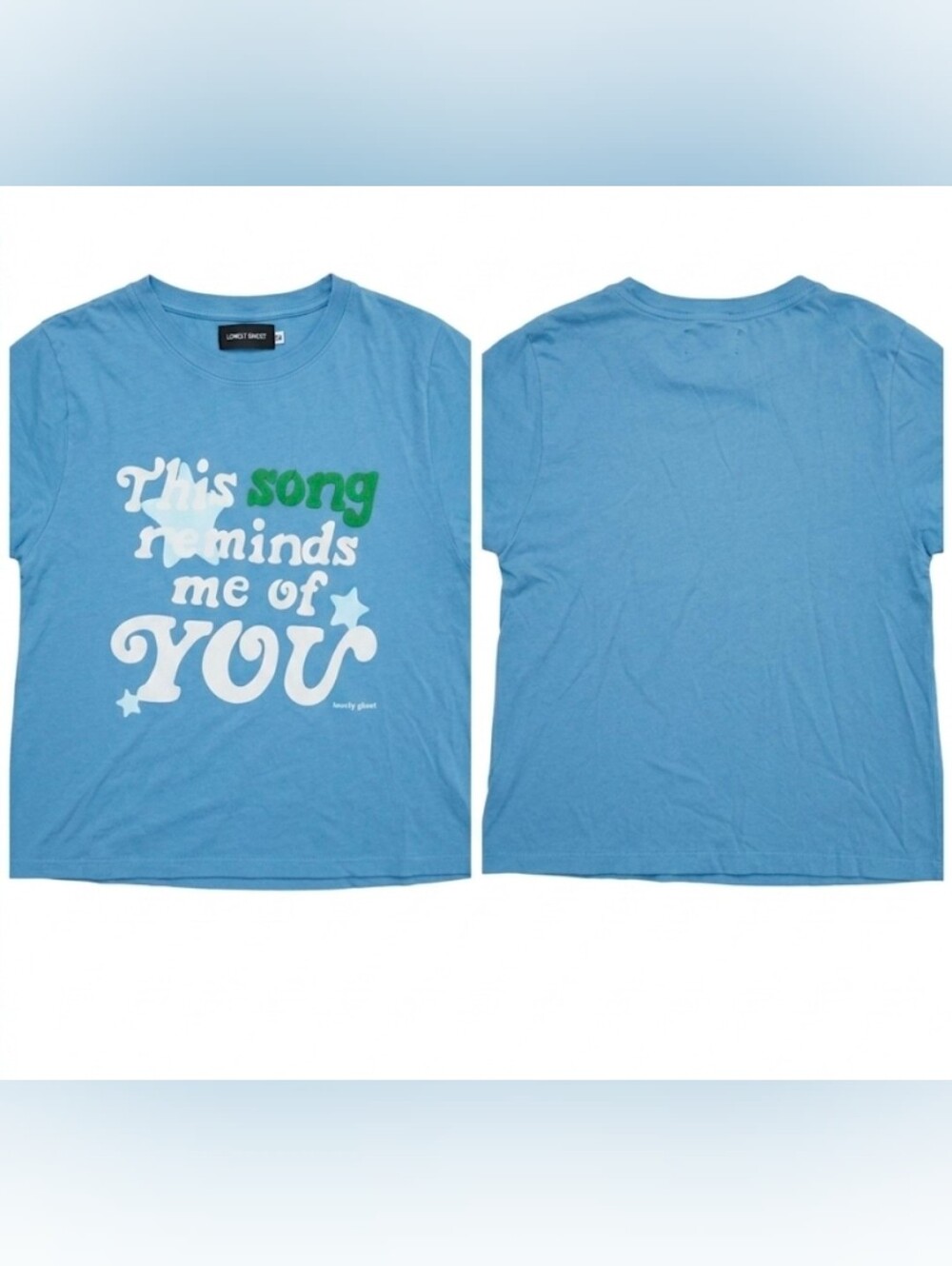 Lonely Ghost "This Song Reminds Me of You" Graphic Tee (Size 2X)